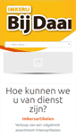 Mobile Screenshot of bijdaan.nl